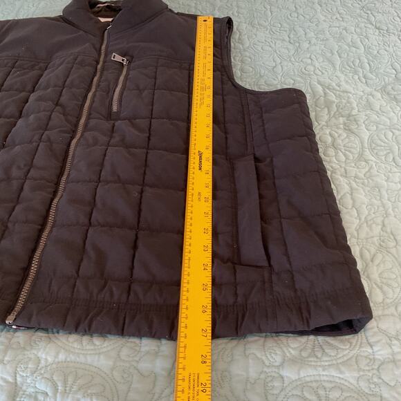 Orvis Classic Collection Embroidered Logo Full Zip Quilted Vest Black XXL - Picture 10 of 11